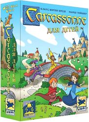 Настольная игра  Каркассон для детей  Carcassonne Junior