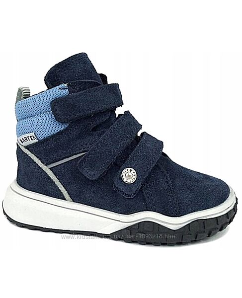 Зимові ортопедичні черевики Bartek 22-11580008 синій