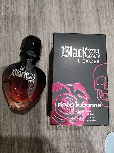Paco Rabanne Black XS LExces for Her парфюм 30 мл оригинал из Дьюти Фри