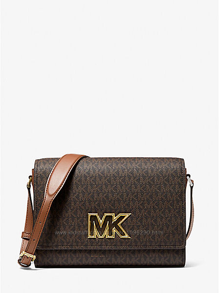 Michael kors mimi medium logo messenger bag нова оригінальна сумка