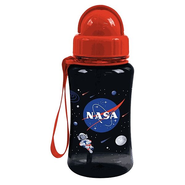 Пляшечка для води з трубочкою 350 мл Kite NASA NS22-399, 62351