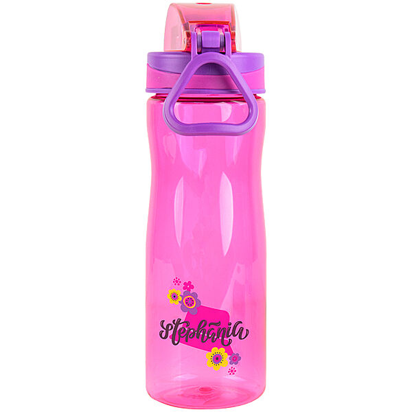 Пляшечка для води 650 мл рожева Kite Stephania K22-395-05, 64597