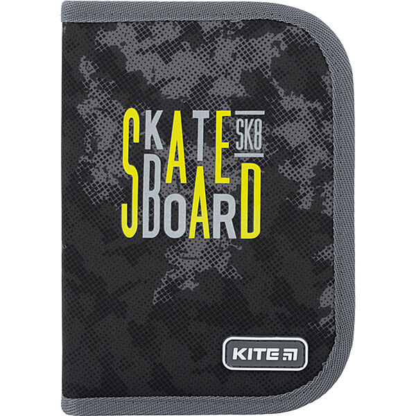 Пенал 1 відділення 2 відворота Kite Skateboard K22-622-6, 61665