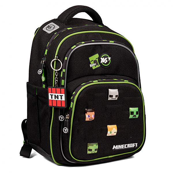 Рюкзак шкільний напівкаркасний Minecraft YES S-91, 559753