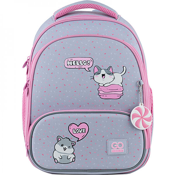 Рюкзак шкільний каркасний Lovely Pets GoPack Education GO24-597M-1, 66839