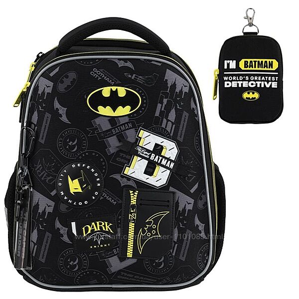 Рюкзак шкільний каркасний Kite Education DC Batman DC25-555S