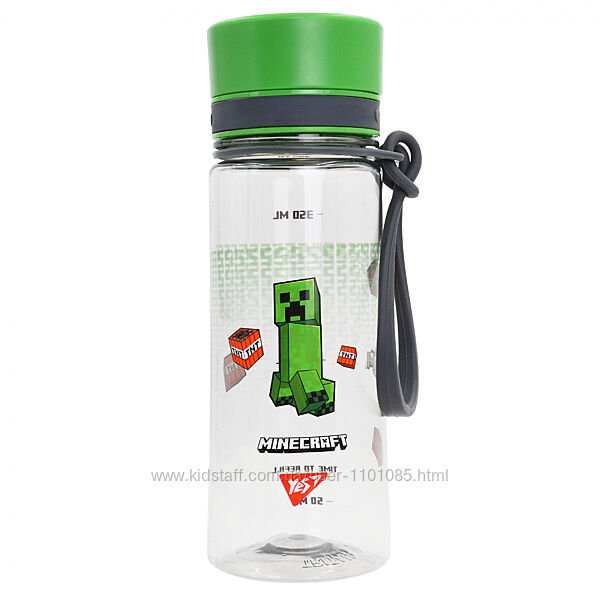 Пляшечка для води 400 мл Minecraft. Boom Yes
