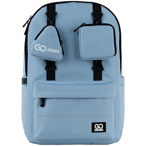 Рюкзак GoPack Education Teens сіро-блакитний GO25-178L-3