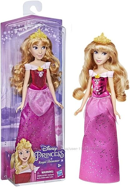 Лялька Аврора принцеси Дісней Disney Princess Royal Shimmer Aurora Hasbro 
