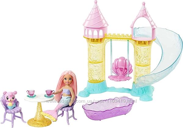 Дрімптопія Замок лялька русалонька Челсі Barbie Dreamtopia Chelsea