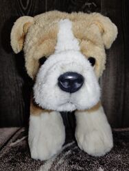 Мягкая игрушка щенок собака собачка английский бульдог 25 см Keel Toys