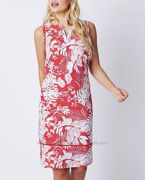 Льняное платье лён и вискоза Пог-56 см