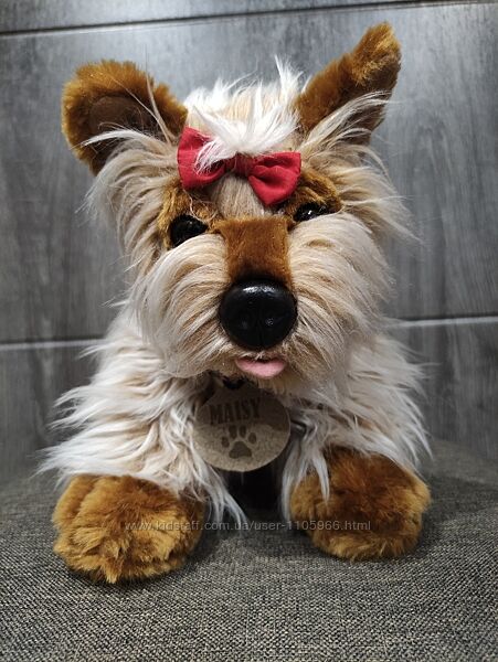 Игрушка собачка йорк Maisy, щенок, песик 27 см Keel toys