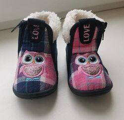 Милашные полусапожки bambulini, пинетки нат. кожа Lupilu, р. 20