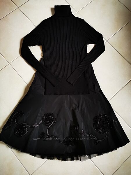 Нарядная черная юбка MARELLA S Италия 
