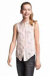 Гарна віскозна сорочка для дівчаток Відмінна якість від німецького бренду 
