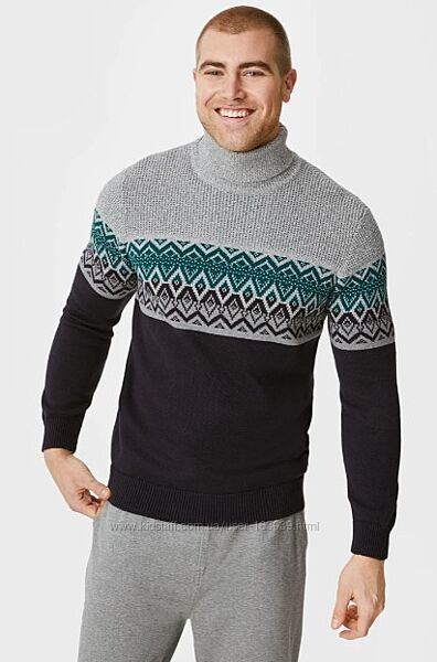 Свіжі надходження чоловічі светри від C&A з різноманіттям стилів і розмірі