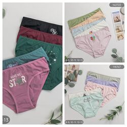 АКЦІЯ на Трусики бавовняні для дівчаток  5 шт/уп, Туреччина, Nicoletta.