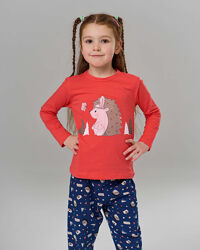 Піжами бавовняні для дівчаток 3-8 років, ТМ Nicoletta, Туреччина.