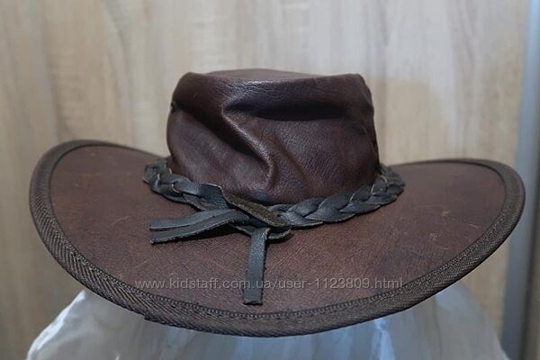 Капелюх шкіра кенгуру Dawson Kangaroo Leather Hat by Scippis Австралія р. S 