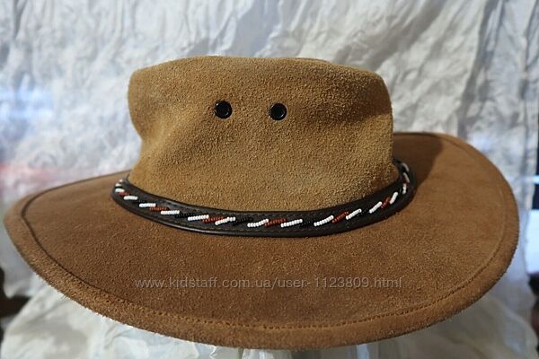 Капелюх натуральна замша Annabelle Thom Kenya Suede Safari hat 56 см