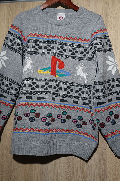 Різдвяний светр NUMSKULL PlayStation Christmas Jumper розмір L 