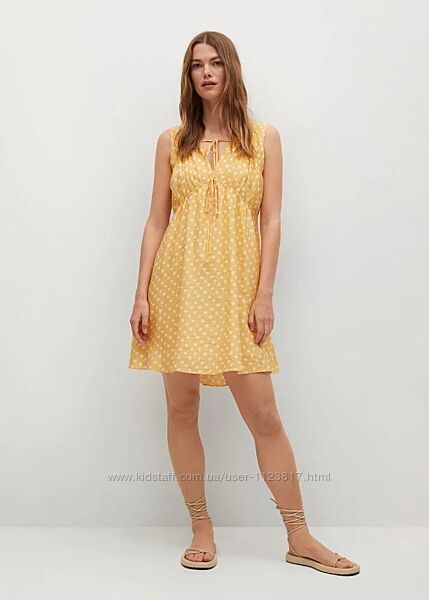 Сукня жіноча mango літня, стильне плаття