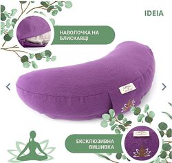 Подушка для йоги с гречневой шелухой , подушка грелка, для беременных