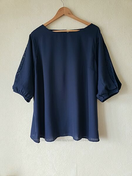Темно- синяя блуза jdwilliams 26 uk