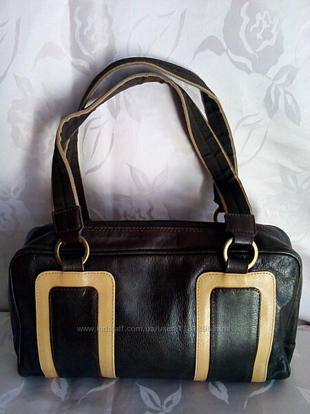 Бренд. Per Una - вир. -во Італія сумка з натур. шкіри ручки з текстилю