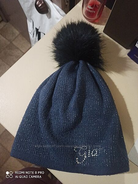 синяя шапочка на зиму