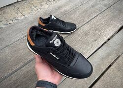 Чоловічі шкіряні зимові кросівки Reebok