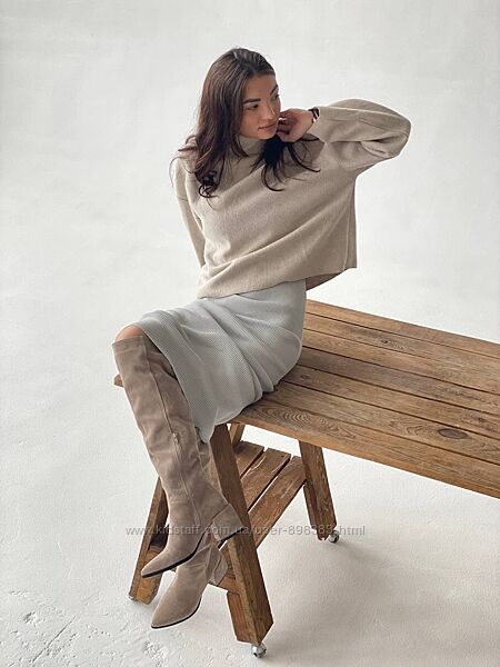 Убойные ботфорты Деми и зима