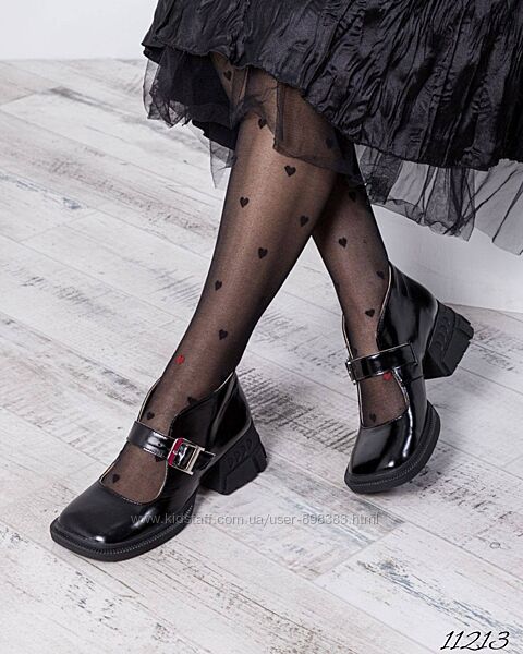 Черевики з пряжкою Натуральна італьянська шкіра Всередині шкіряний підклад