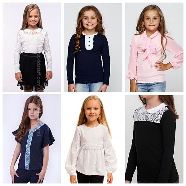 Блузочки для дівчаток від українського виробника