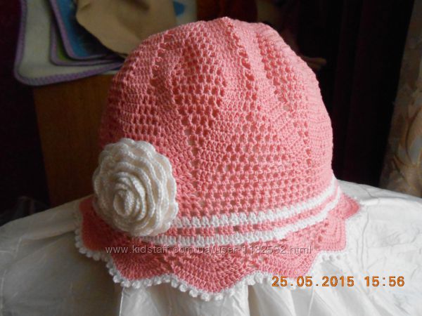 Детские летние шапочки и панамочки