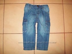 легкие джинсы для мальчика на 1-2 года