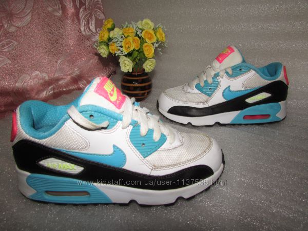 Классные кроссовки  nike air max  р 32 -33  20, 5 см вьетнам оригинал