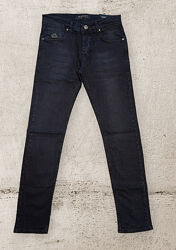 Мужские стрейчевые  джинсы скини 1713 Mario р29,30,32,36, черные, маломерят