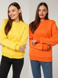 Свитшот OVERSIZE, худи, толстовка, деми женское, С-ХЛ