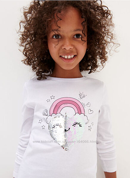 Реглан з паєтками на дівчинку, залишився на 8-9 років, маломірять