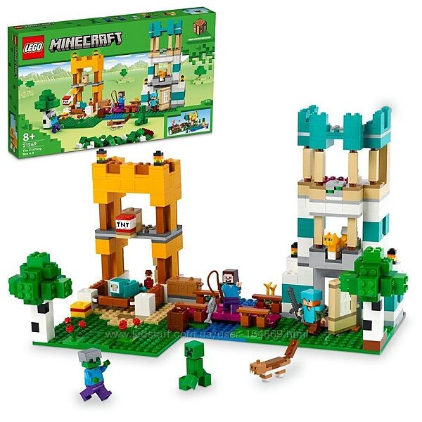 Lego Minecraft Сундук для творчества 4.0 21249