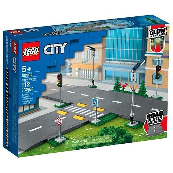 Lego City Дорожные плиты 60304