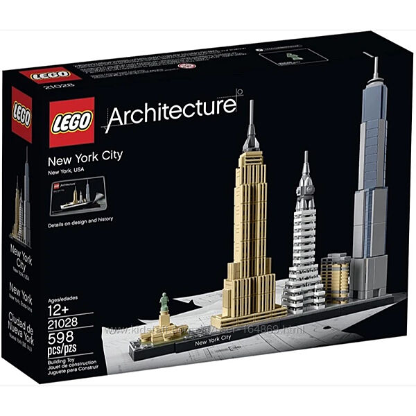 Lego Architecture Нью-Йорк 21028