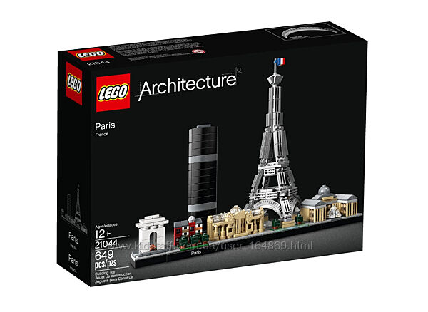 Lego Architecture Париж 21044