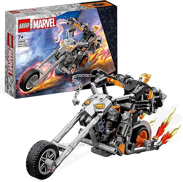 Lego Super Heroes Робот и мотоцикл Призрачного гонщика 76245