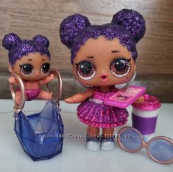 Куклы из большого шара lol purple queen. Оригинал.