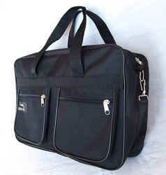 Мужская сумка через плечо барсетка папка портфель А4 2630es черная