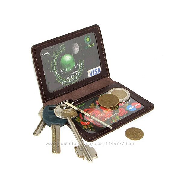 Шкіряна обкладинка на права, техталон, паспорт, посвідчення, проїздний