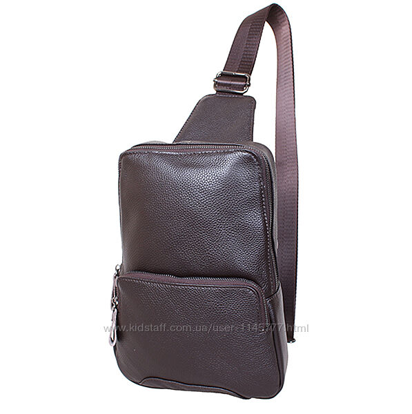 Сумка чоловіча шкіряна на плече ліве і праве месенджер 8s3331-2 сoffee